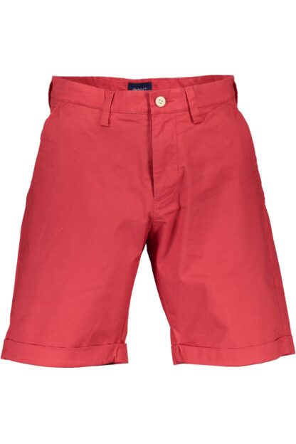 Gant - Red Cotton Men Bermuda