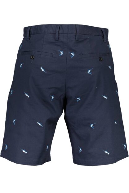 Gant - Blue Cotton Men Bermuda Short