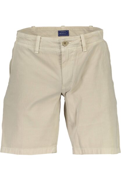 Gant - Beige Cotton Men Bermuda