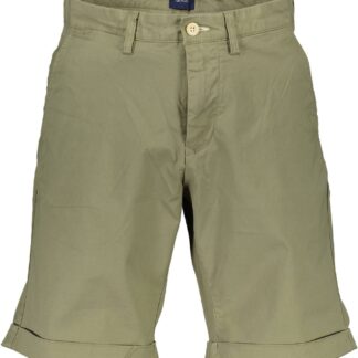 Gant - Beige Linen Men Bermuda Shorts