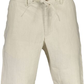 Gant - Green Cotton Men Bermuda Pant