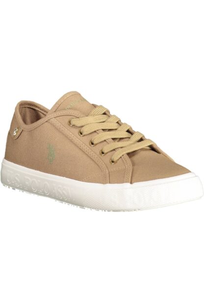 U.S. POLO ASSN. - Brown Polyester Women Sneaker