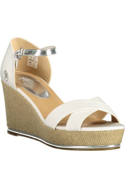 U.S. POLO ASSN. - White Polyester Women Sandal