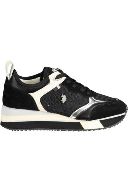 U.S. POLO ASSN. - Black Polyester Women Sneaker