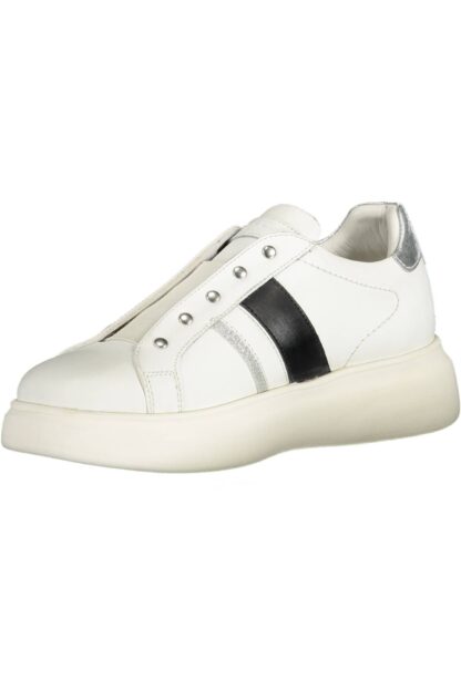 U.S. POLO ASSN. - White Leather Women Sneaker