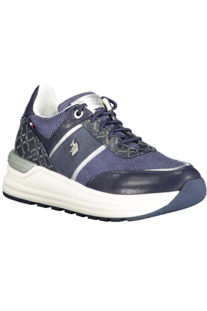 U.S. POLO ASSN. - Blue Polyester Women Sneaker