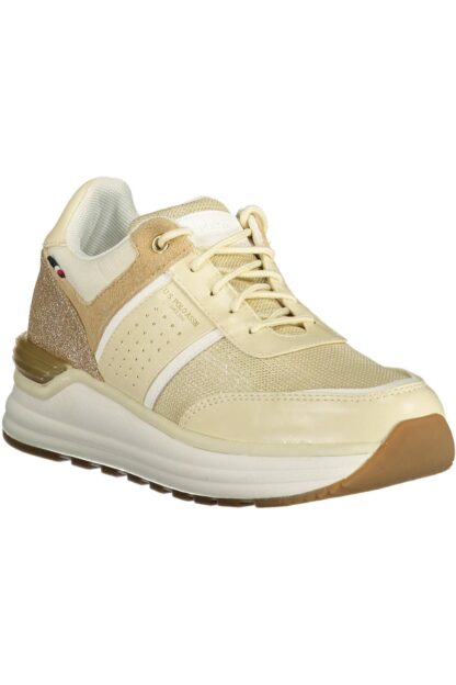 U.S. POLO ASSN. - Beige Eco Suede Women Sneaker