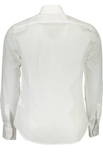 La Martina - White Cotton Men Shirt