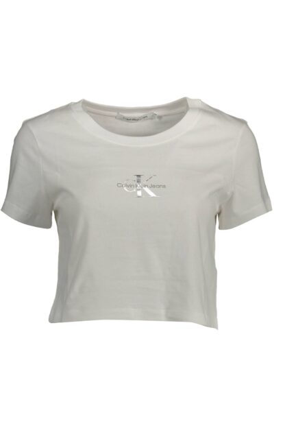 Calvin Klein - White Cotton Women T-Shirt