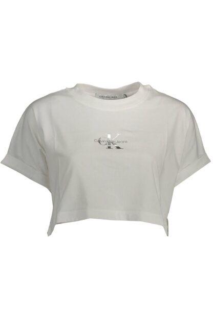 Calvin Klein - White Cotton Women T-Shirt