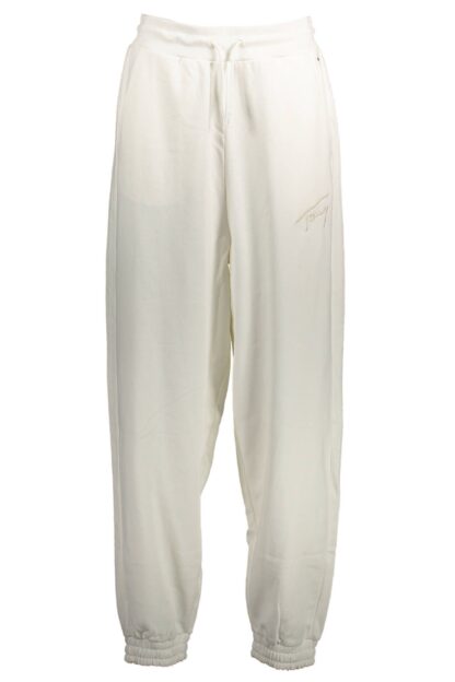 Tommy Hilfiger - White Cotton Women Trousers