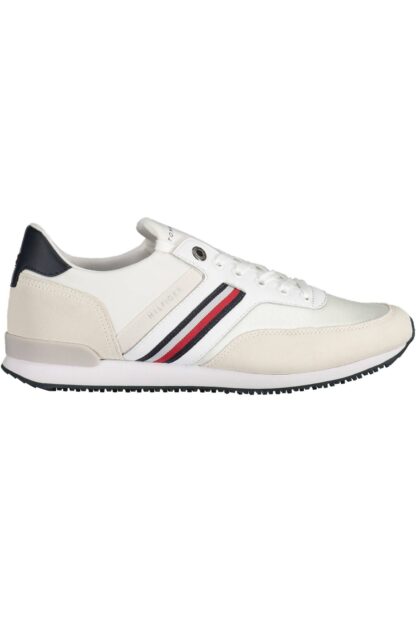 Tommy Hilfiger - White Polyester Men Sneaker