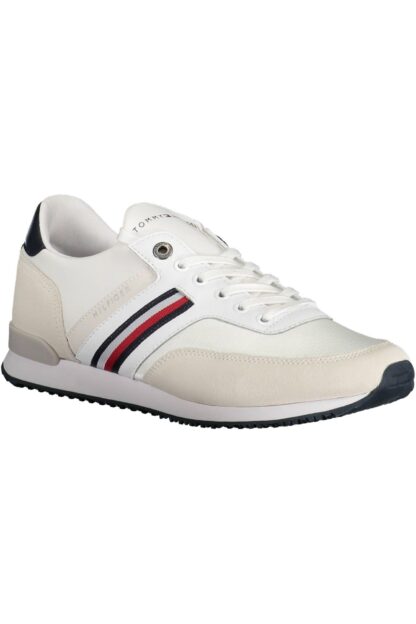 Tommy Hilfiger - White Polyester Men Sneaker