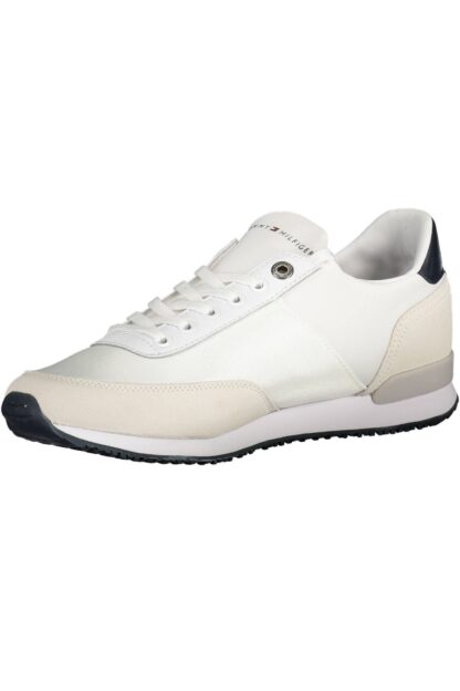 Tommy Hilfiger - White Polyester Men Sneaker