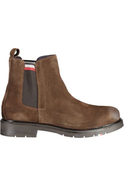 Tommy Hilfiger - Brown Polyester Men Boot