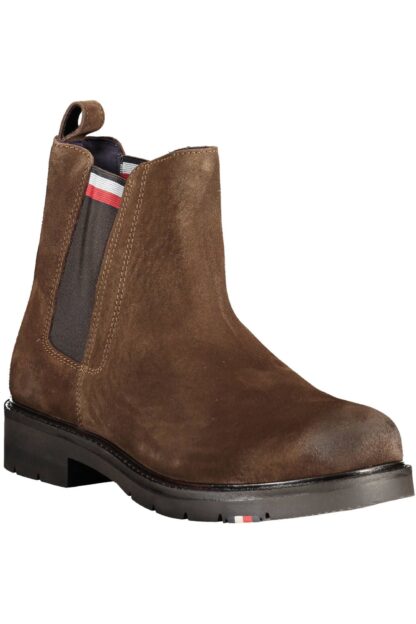 Tommy Hilfiger - Brown Polyester Men Boot