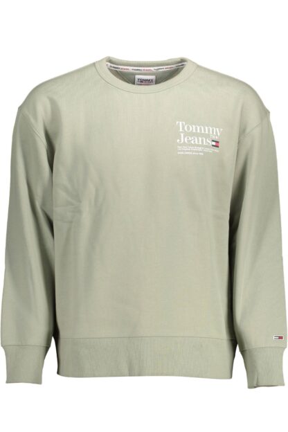 Tommy Hilfiger - Green Cotton Men Sweater