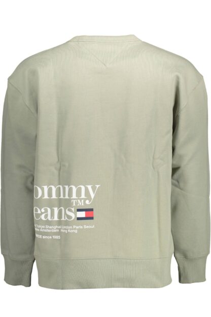 Tommy Hilfiger - Green Cotton Men Sweater