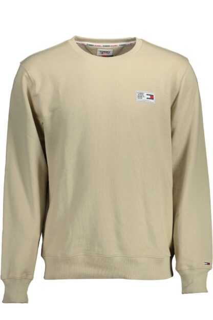 Tommy Hilfiger - Beige Cotton Men Sweater