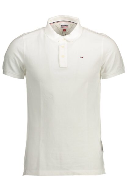 Tommy Hilfiger - White Cotton Men Polo Shirt