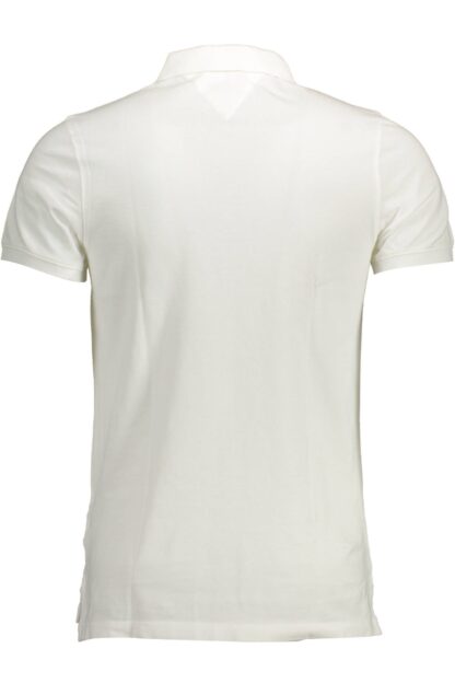 Tommy Hilfiger - White Cotton Men Polo Shirt