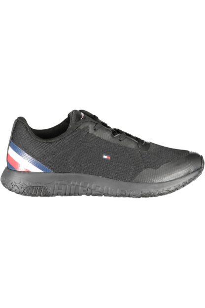 Tommy Hilfiger - Black Polyester Men Sneaker