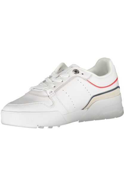 Tommy Hilfiger - White Leather Women Sneaker