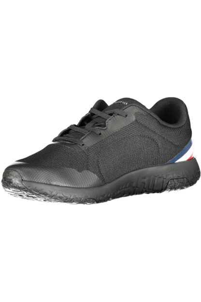 Tommy Hilfiger - Black Polyester Men Sneaker