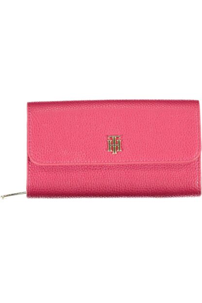 Tommy Hilfiger - Red Polyurethane Women Wallet