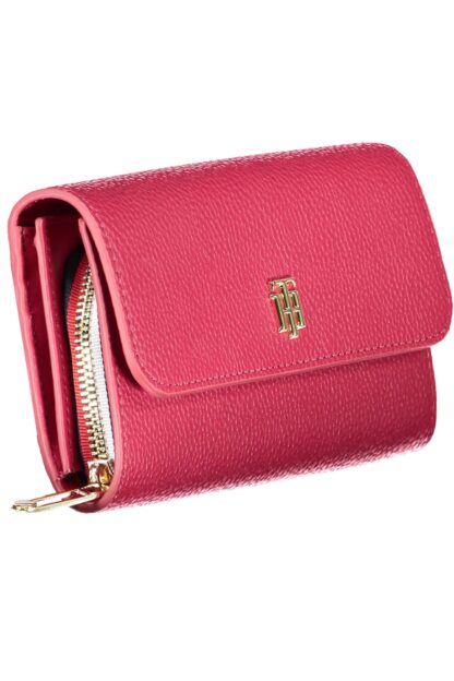 Tommy Hilfiger - Red Polyurethane Women Wallet