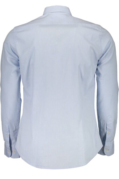 La Martina - Light Blue Cotton Men Shirt