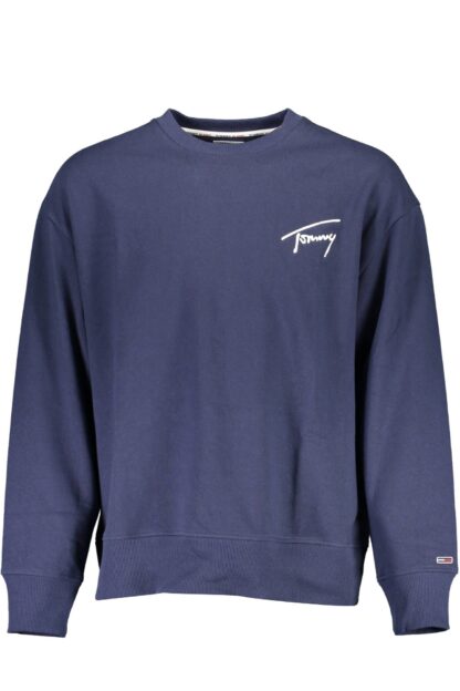 Tommy Hilfiger - Blue Cotton Men Sweater