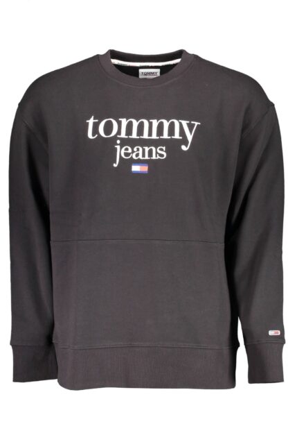 Tommy Hilfiger - Black Cotton Men Sweater