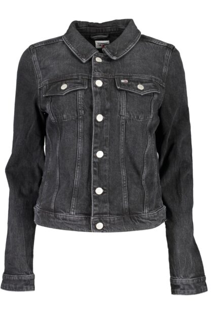 Tommy Hilfiger - Black Cotton Women Jacket