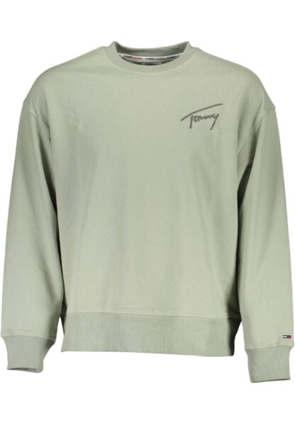 Tommy Hilfiger - Green Cotton Men Sweater