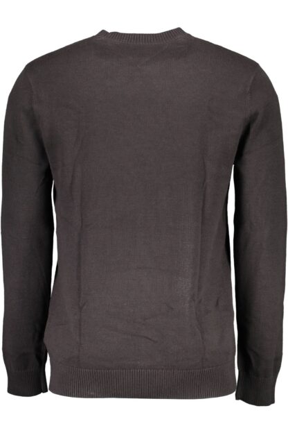 Tommy Hilfiger - Black Cotton Men Sweater