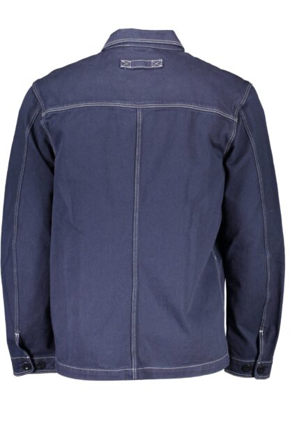 Gant - Blue Cotton Men Jacket