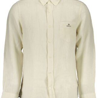 Gant - Blue Linen Men Shirt