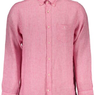 Gant - Blue Linen Men Shirt