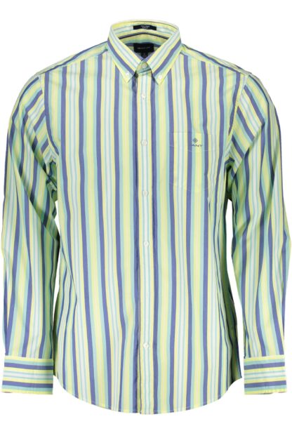 Gant - Yellow Cotton Men Shirt