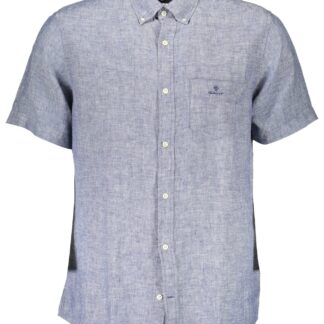 Gant - Blue Lyocell Men Shirt