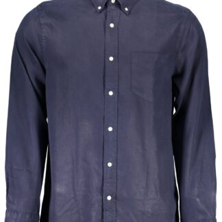 Gant - Blue Cotton Men Shirt