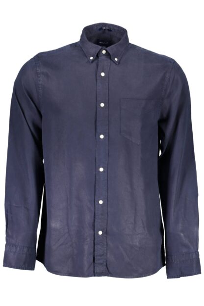 Gant - Blue Lyocell Men Shirt