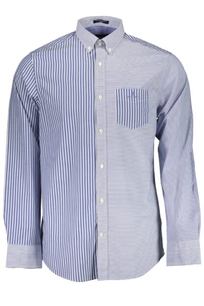 Gant - Blue Cotton Men Shirt