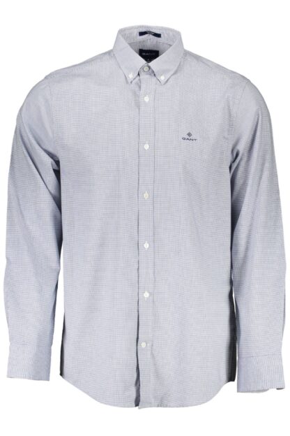 Gant - Blue Cotton Men Shirt