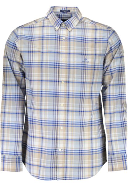 Gant - Light Blue Cotton Men Shirt