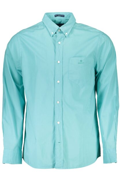 Gant - Green Organic Cotton Men Shirt