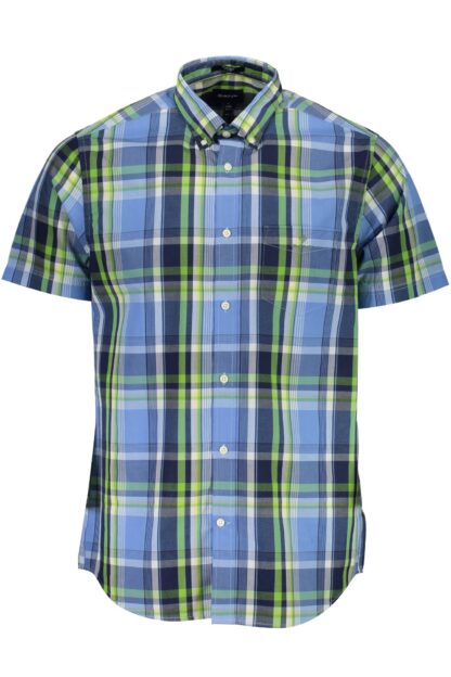 Gant - Light Blue Cotton Men Shirt