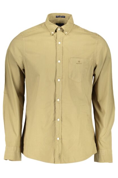 Gant - Green Organic Cotton Men Shirt