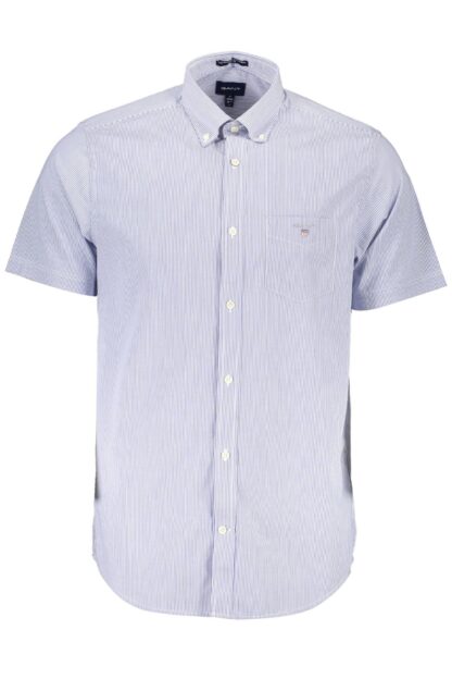 Gant - Blue Cotton Men Shirt